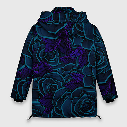 Женская зимняя куртка Пепельная Роза / 3D-Черный – фото 2