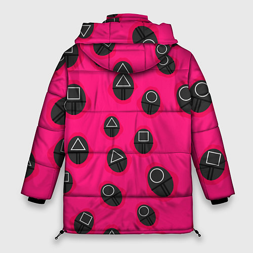 Женская зимняя куртка Игра в кальмара TКК / 3D-Черный – фото 2