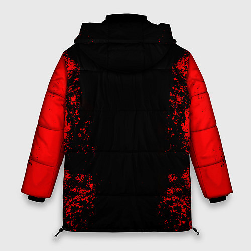 Женская зимняя куртка NISSAN RED / 3D-Черный – фото 2