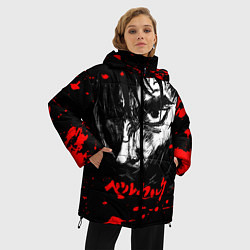 Куртка зимняя женская ГАТС БЕРСЕРК BERSERK, цвет: 3D-черный — фото 2