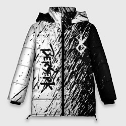 Куртка зимняя женская Anime Berserk, цвет: 3D-светло-серый