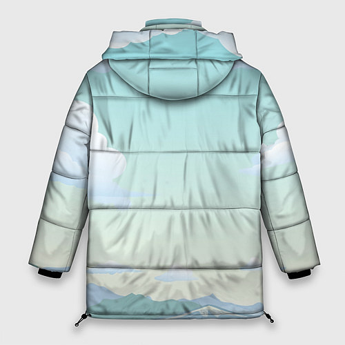 Женская зимняя куртка Чистая природа / 3D-Черный – фото 2