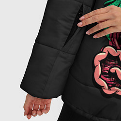 Куртка зимняя женская Кишка Тонка, цвет: 3D-черный — фото 2
