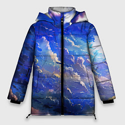 Куртка зимняя женская Высокие облака, цвет: 3D-черный