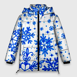 Куртка зимняя женская Белая Зима, цвет: 3D-черный