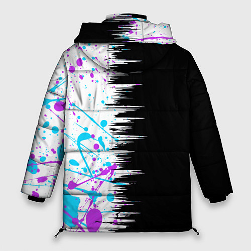Женская зимняя куртка FORTNITE ФОРНТАЙТ / 3D-Черный – фото 2