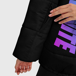 Куртка зимняя женская FORTNITE ФОРНТАЙТ, цвет: 3D-черный — фото 2
