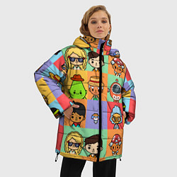 Куртка зимняя женская TOCA BOCA WORLD HERO, цвет: 3D-светло-серый — фото 2