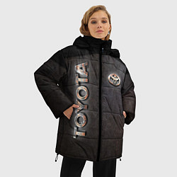 Куртка зимняя женская TOYOTA ЖЕЛЕЗО, цвет: 3D-черный — фото 2