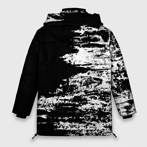 Женская зимняя куртка Abstraction pattern 2022 vanguard / 3D-Светло-серый – фото 2