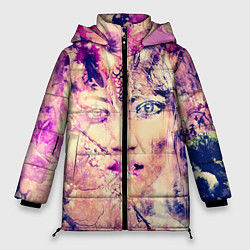 Куртка зимняя женская LADY ABSTRACT, цвет: 3D-светло-серый