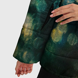 Куртка зимняя женская Obscured by Clouds - Pink Floyd, цвет: 3D-черный — фото 2