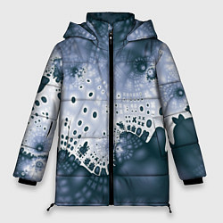 Куртка зимняя женская Коллекция Journey Синий 592-1, цвет: 3D-черный