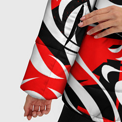 Куртка зимняя женская TOKYO REVENGERS ТОСВА RED VER, цвет: 3D-черный — фото 2