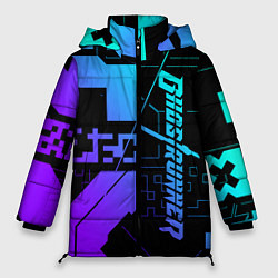 Куртка зимняя женская Ghostrunner Neon, цвет: 3D-черный