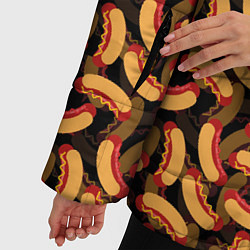 Куртка зимняя женская Хот-Доги Hot Dogs, цвет: 3D-светло-серый — фото 2