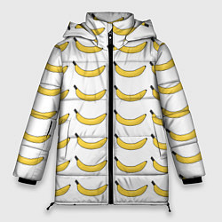 Женская зимняя куртка Крупный Банановый рай