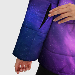 Куртка зимняя женская Космос Galaxy, цвет: 3D-светло-серый — фото 2