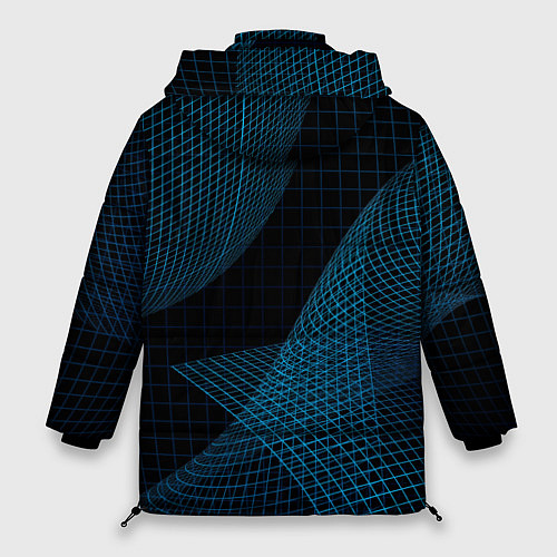 Женская зимняя куртка РОСКОСМОС на новом витке / 3D-Светло-серый – фото 2