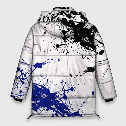 Женская зимняя куртка BENDY AND THE INK MACHINE POPPY PLAYTIME / 3D-Черный – фото 2