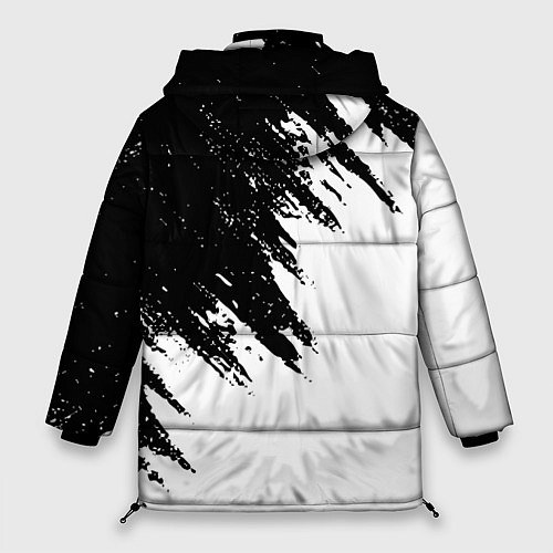 Женская зимняя куртка Nissan xtrail / 3D-Черный – фото 2