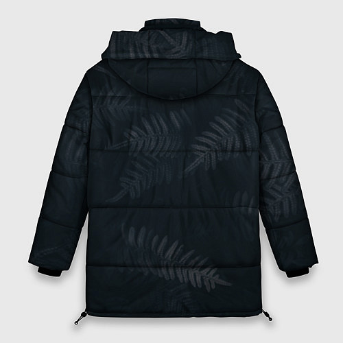 Женская зимняя куртка Влажный Папоротник / 3D-Черный – фото 2