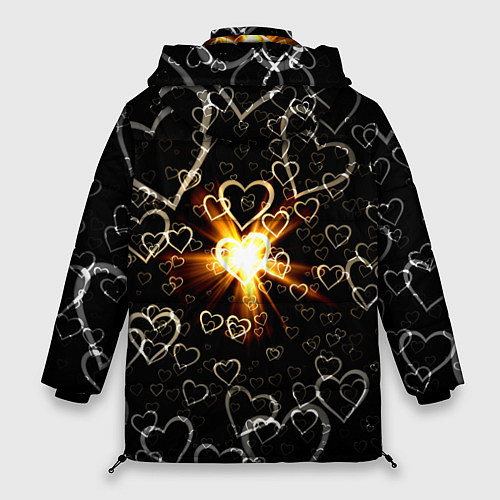 Женская зимняя куртка Star in the Heart / 3D-Черный – фото 2