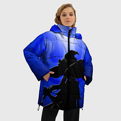 Куртка зимняя женская МОНА АСТРОЛОГ MONA ГЕНШИН ИМПАКТ, цвет: 3D-красный — фото 2