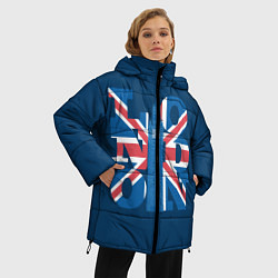 Куртка зимняя женская LONDON Лондон, цвет: 3D-красный — фото 2