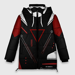 Куртка зимняя женская Сайрекс Сyrex CS GO, цвет: 3D-черный