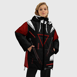 Куртка зимняя женская Сайрекс Сyrex CS GO, цвет: 3D-красный — фото 2