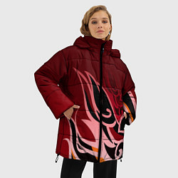 Куртка зимняя женская ТОМА GENSHIN IMPACT, цвет: 3D-красный — фото 2