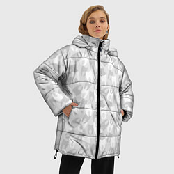 Куртка зимняя женская Зубной Врач Дантист, цвет: 3D-светло-серый — фото 2