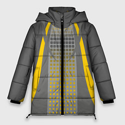 Куртка зимняя женская Для спортивного удовольствия, цвет: 3D-черный