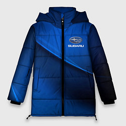 Куртка зимняя женская Subaru sport, цвет: 3D-черный