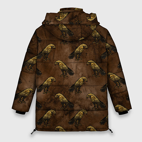 Женская зимняя куртка Строгий ястреб / 3D-Черный – фото 2