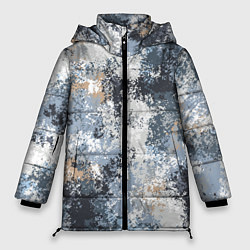 Куртка зимняя женская Камуфляж Василиск Горы, цвет: 3D-светло-серый