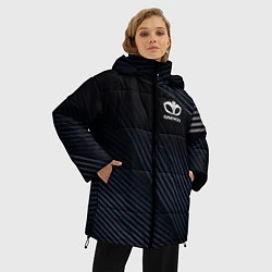 Куртка зимняя женская DAEWOO auto, цвет: 3D-черный — фото 2