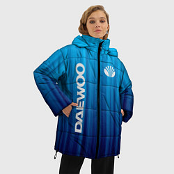 Куртка зимняя женская DAEWOO спорт, цвет: 3D-светло-серый — фото 2