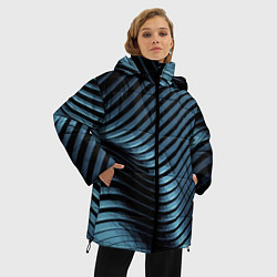 Куртка зимняя женская Fashion pattern 2027, цвет: 3D-красный — фото 2