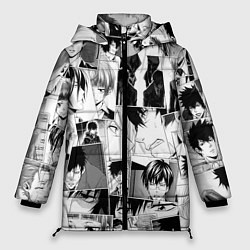 Женская зимняя куртка Psycho Pass pattern