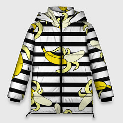 Женская зимняя куртка Banana pattern Summer