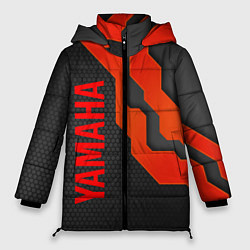 Куртка зимняя женская YAMAHA ЯМАХА - БРОНЯ, цвет: 3D-красный