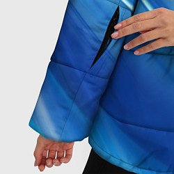 Куртка зимняя женская Цифровая волна, цвет: 3D-красный — фото 2