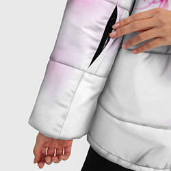 Куртка зимняя женская Цвет сакуры, цвет: 3D-красный — фото 2