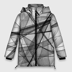 Куртка зимняя женская Сеть Коллекция Get inspired! Fl-181, цвет: 3D-красный