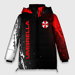 Куртка зимняя женская Resident evil амбрелла, цвет: 3D-светло-серый