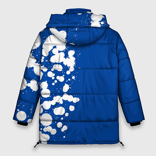 Женская зимняя куртка DAEWOO GM Брызги По вертикали / 3D-Черный – фото 2