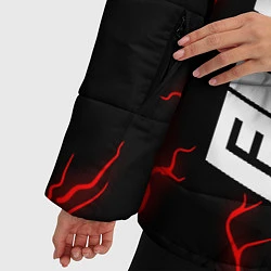 Куртка зимняя женская ФИАТ Pro Racing Молнии, цвет: 3D-черный — фото 2