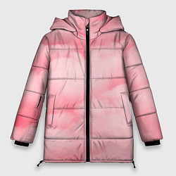 Куртка зимняя женская Розовые небеса, цвет: 3D-светло-серый